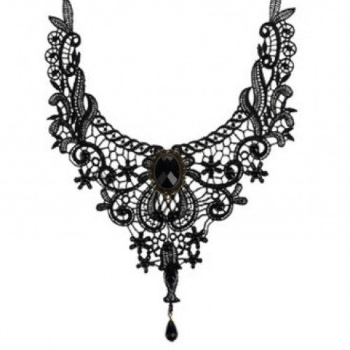 Jewelry Gothic Retro Vintage Lace Necklace Collar Choker