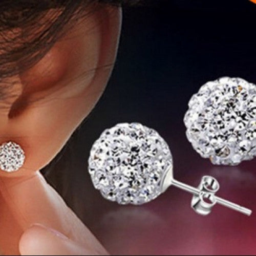 Piercing Bijoux Mix Color Crystal Earrings For Women