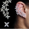 Cuff Cubic Zirconia Earrings