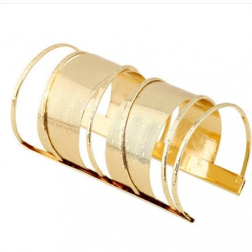 Gold/Silver Cuff Bracele